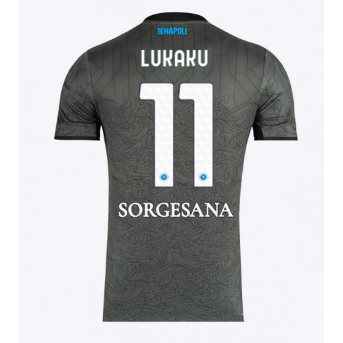 Fotbalové Dres SSC Napoli Romelu Lukaku #11 Alternativní 2024-25 Krátký Rukáv